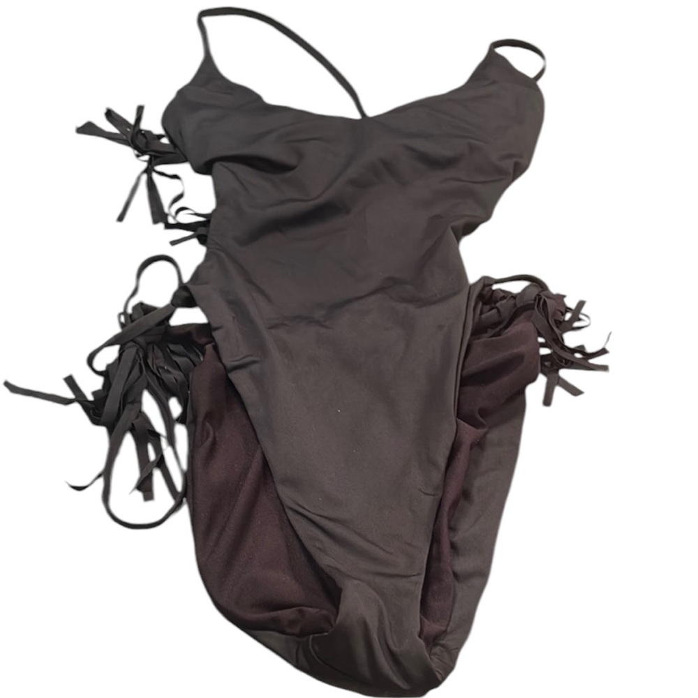 Bikini Lab Black One Piece Swimsuit